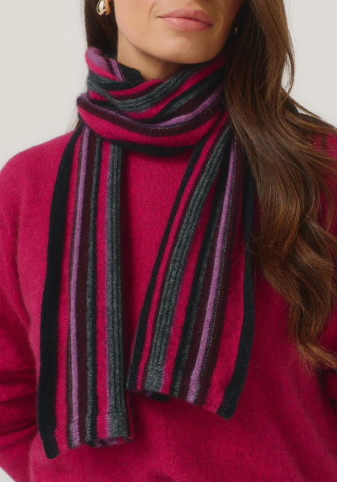 Merinomink - Possum Merino Ziggy Scarf