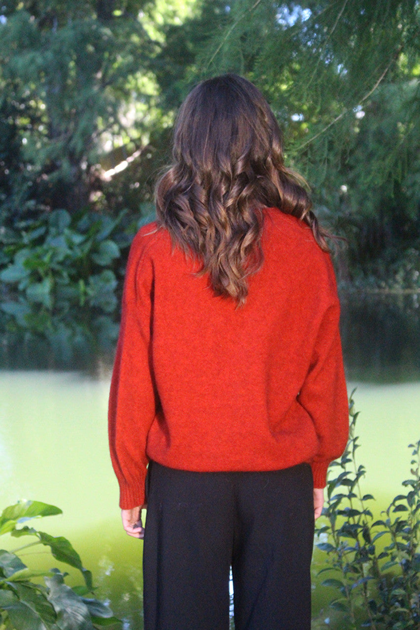 Lothlorian - Possum Merino ‘The Cavern’ Wool V Neck Jumper – Various Colours