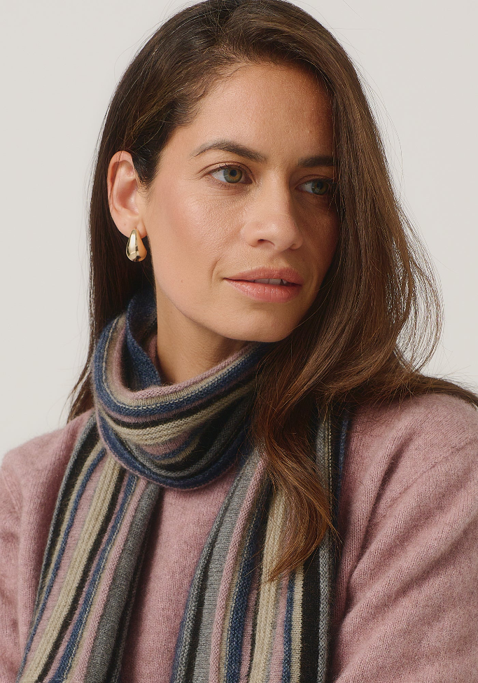 Merinomink - Possum Merino Ziggy Scarf