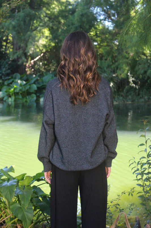 Lothlorian - Possum Merino ‘The Cavern’ Wool V Neck Jumper – Various Colours