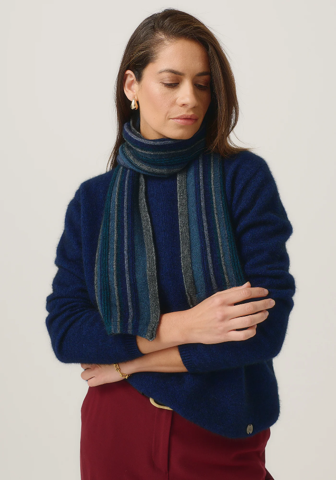 Merinomink - Possum Merino Ziggy Scarf