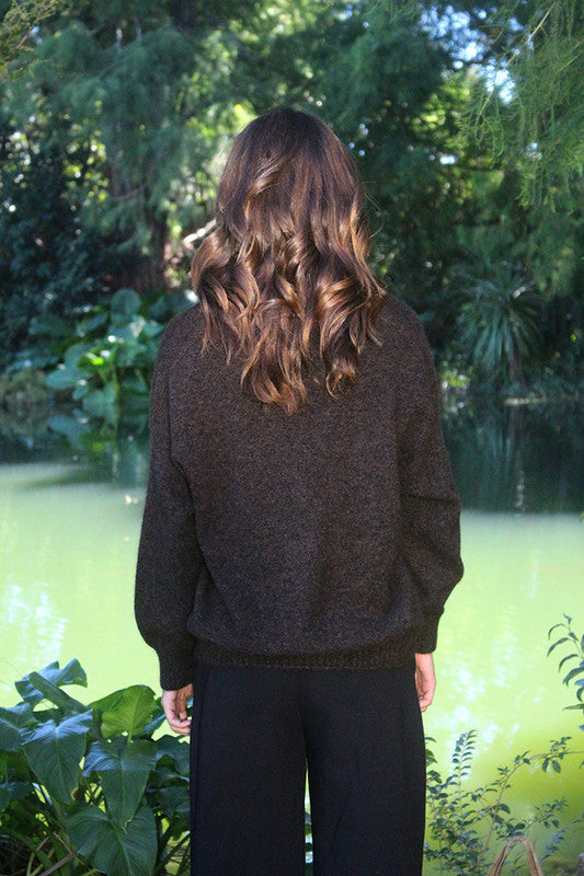 Lothlorian - Possum Merino ‘The Cavern’ Wool V Neck Jumper – Various Colours