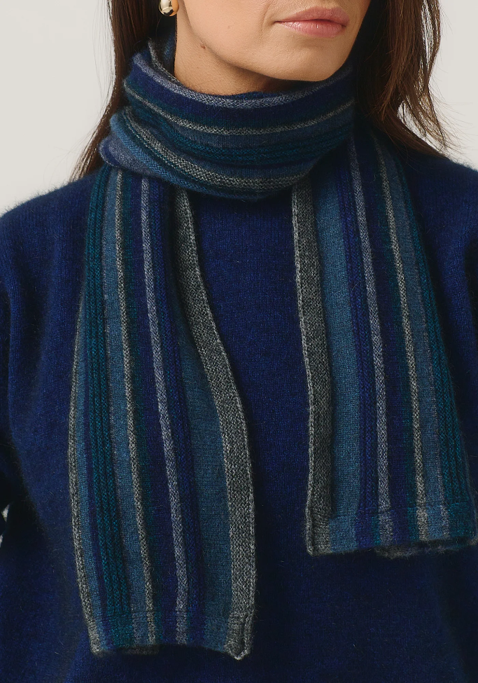 Merinomink - Possum Merino Ziggy Scarf