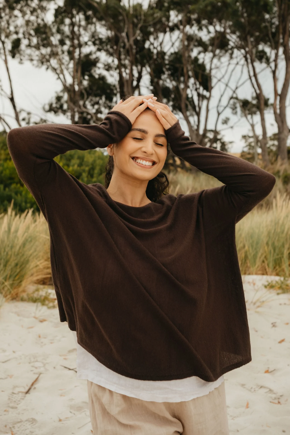 Montaigne - Laurant -  100% Australian Merino Superfine Loose Summer Knit