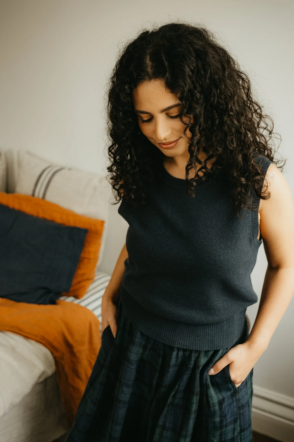 Montaigne - ‘Gigi’ 100% New Zealand Lambswool Vest - Various Colours