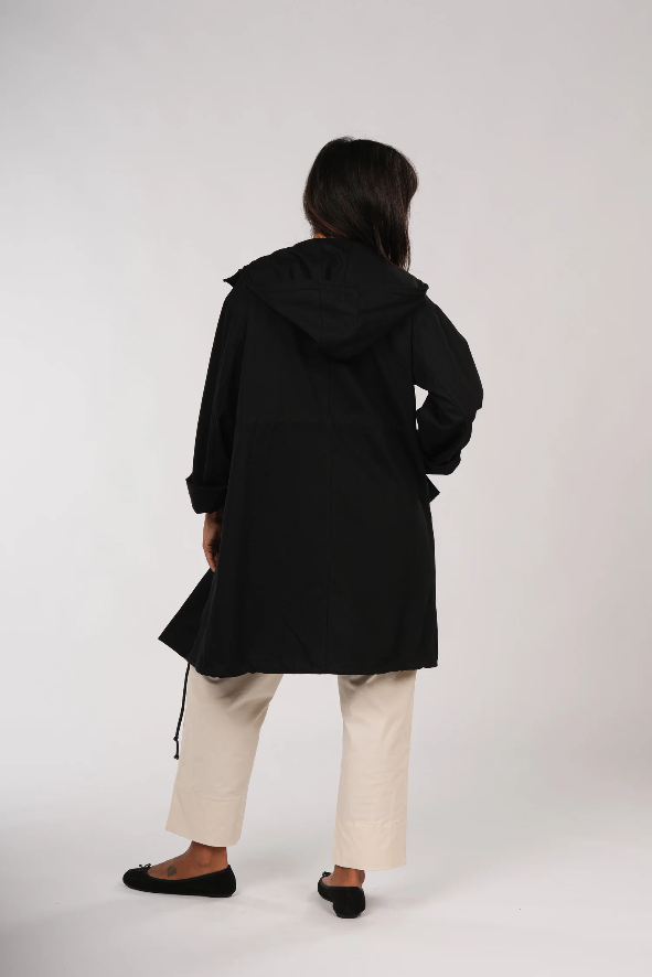 Montaigne - Isobel - Cotton Drill Anorak Parka OverCoat