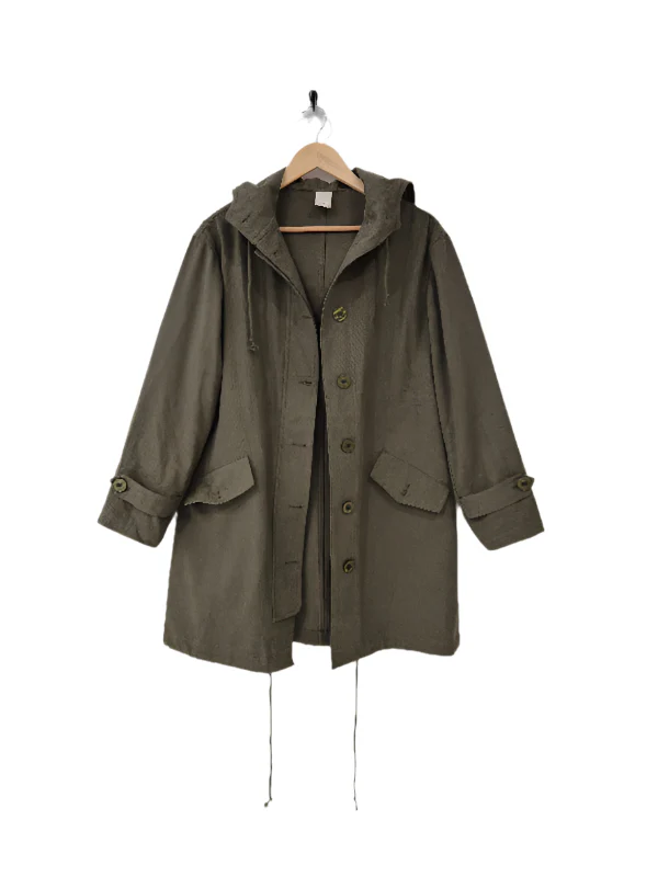 Montaigne - Isobel - Cotton Drill Anorak Parka OverCoat