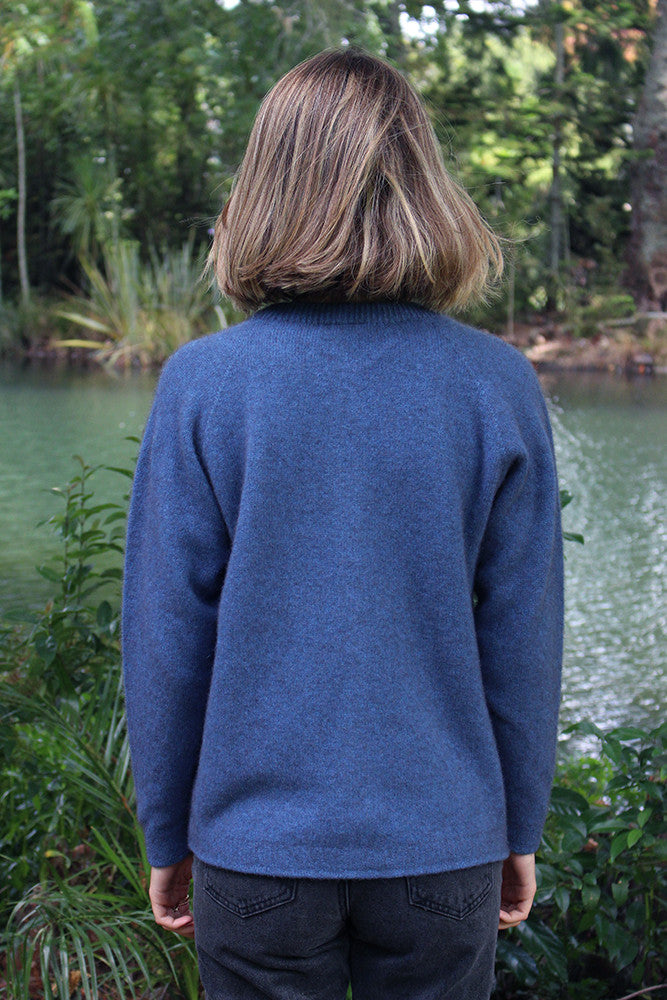 Lothlorian - Possum Merino Plain Button Cardigan