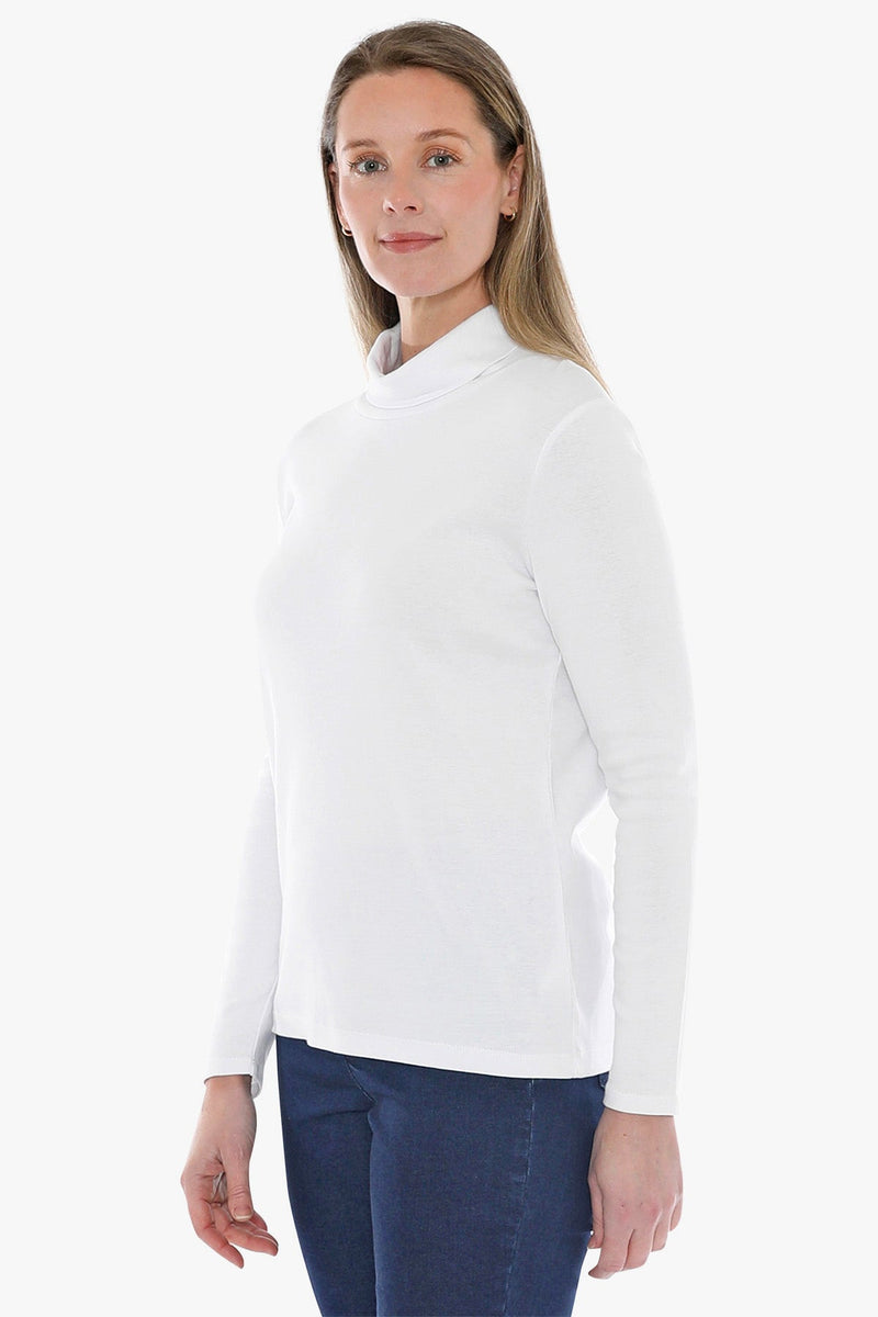JUMP Clothing Cotton Roll Neck Skivvy - Various Colours