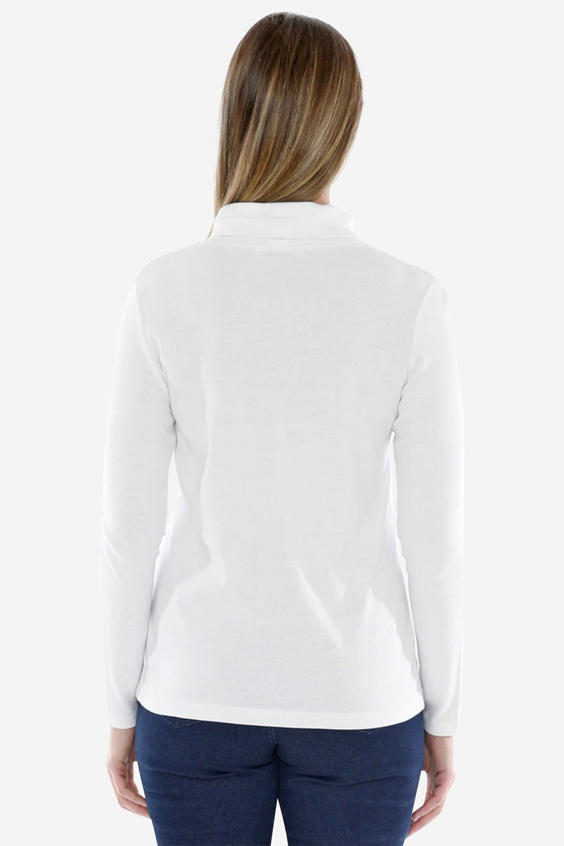 JUMP Clothing Cotton Roll Neck Skivvy - Various Colours