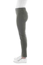 JUMP Clothing Luxury Seam Jegging - Khaki