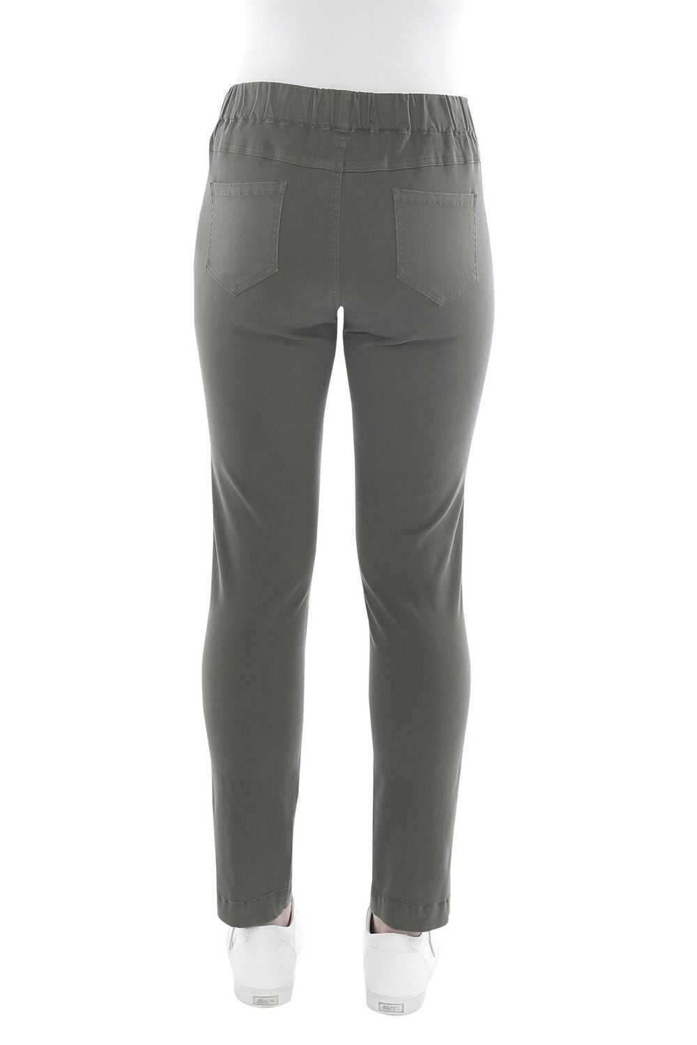 JUMP Clothing Luxury  Seam Jegging - Khaki