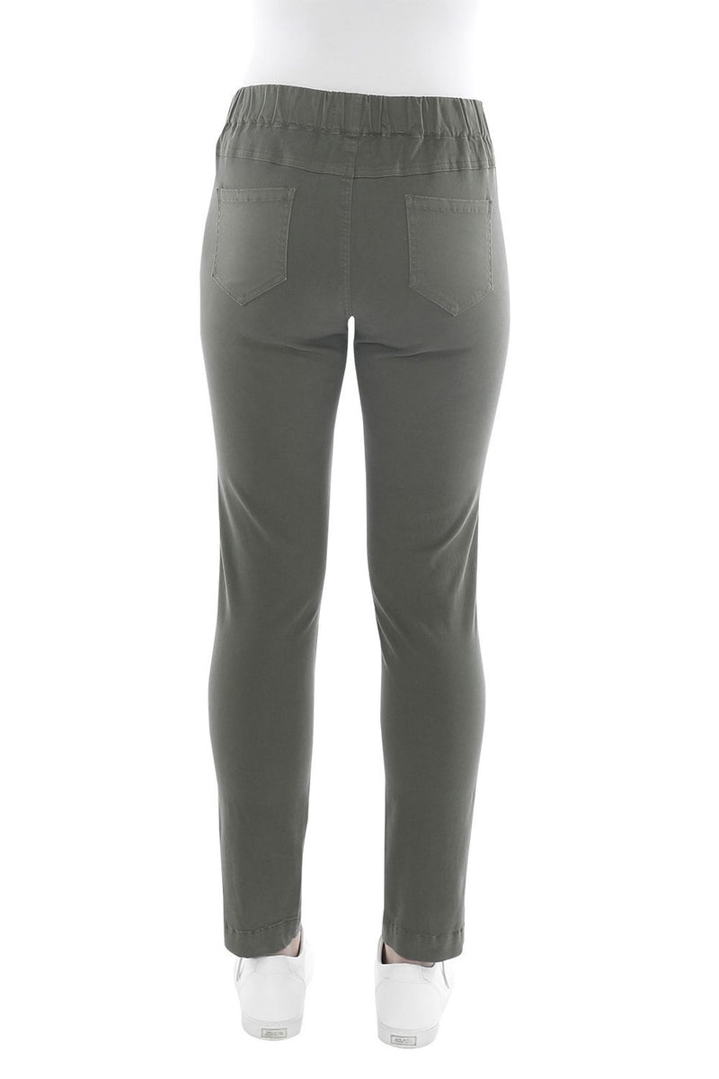 JUMP Clothing Luxury Seam Jegging - Khaki