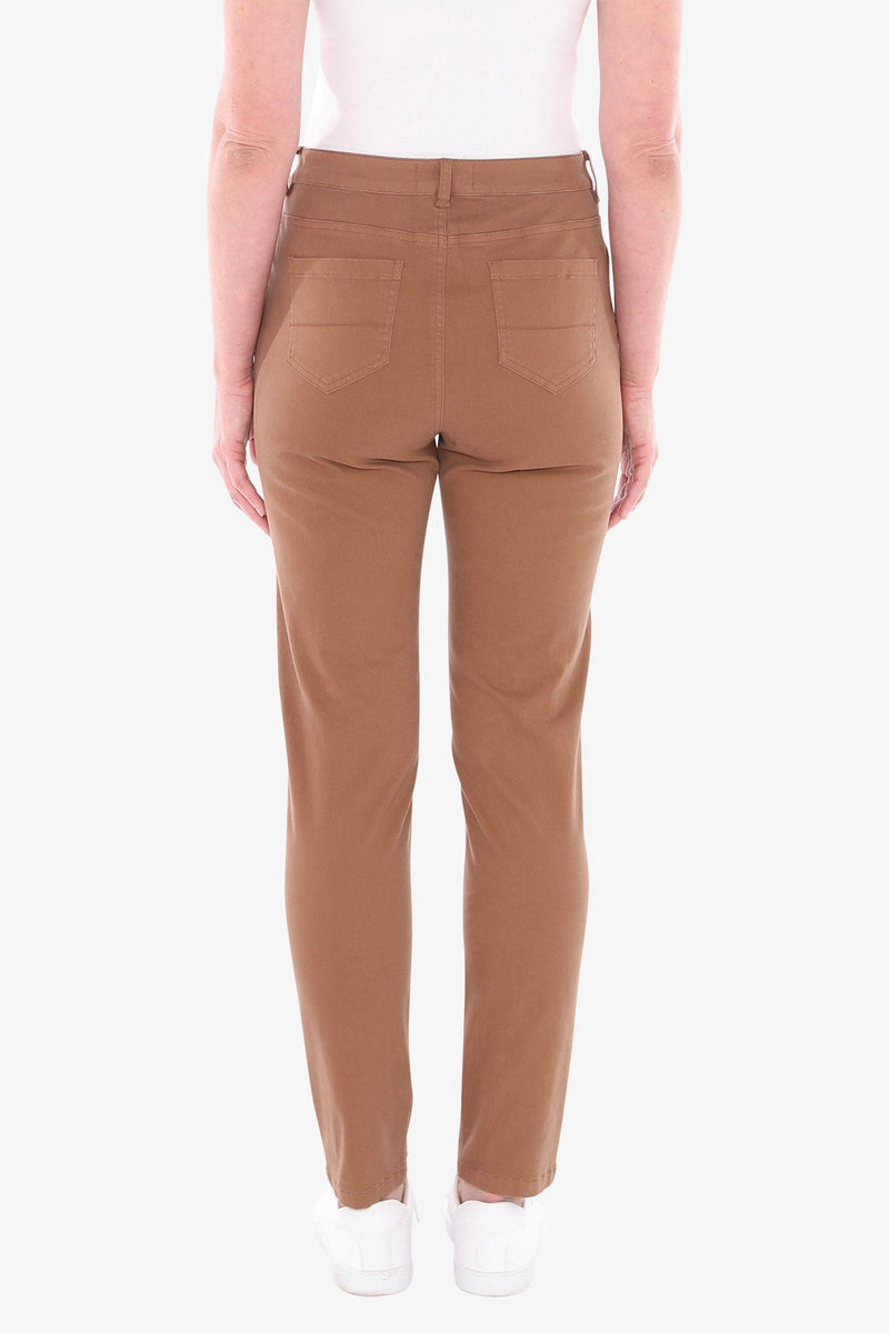 JUMP Clothing Luxery Detail Pocket Jean - Tobacco