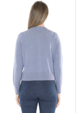 JUMP Clothing Womens Button Through Cardi - Seaside Marl