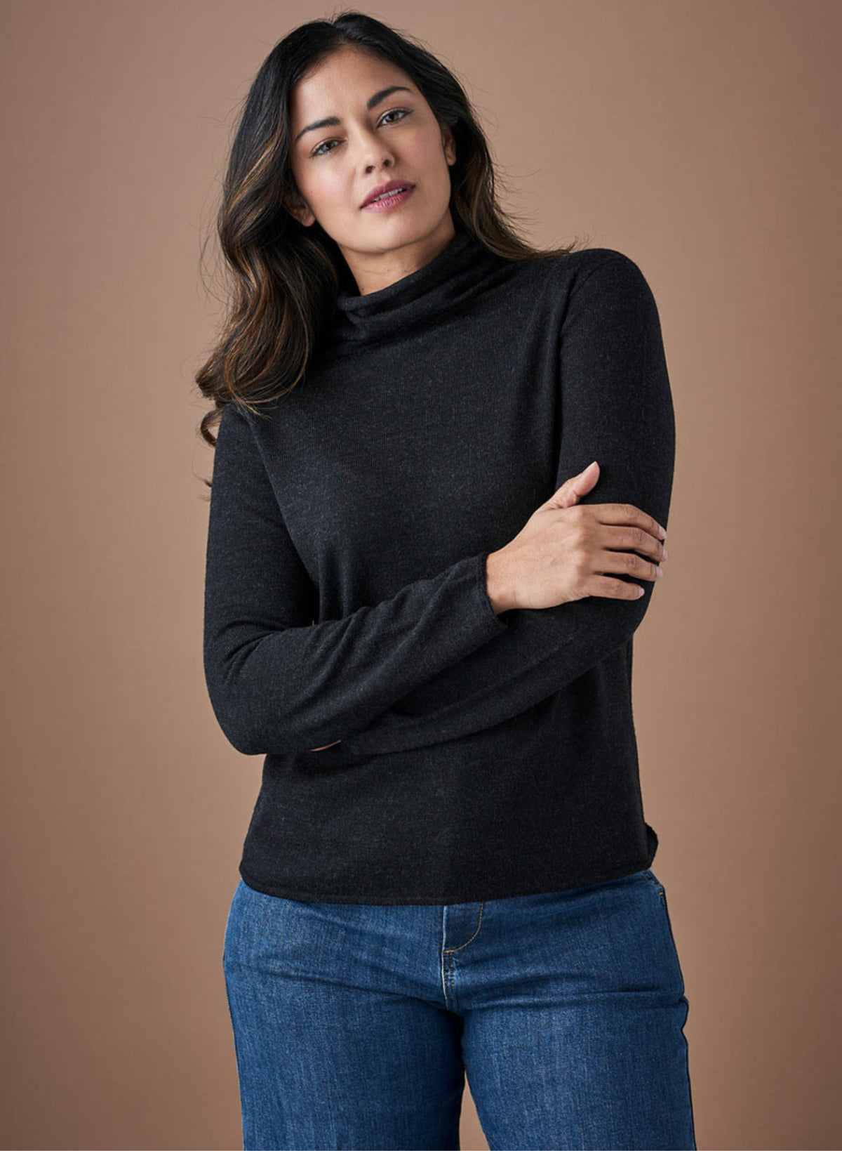 UIMI ‘Rollo’ Fine Roll Neck Top Australian Merino Wool - Various Colours