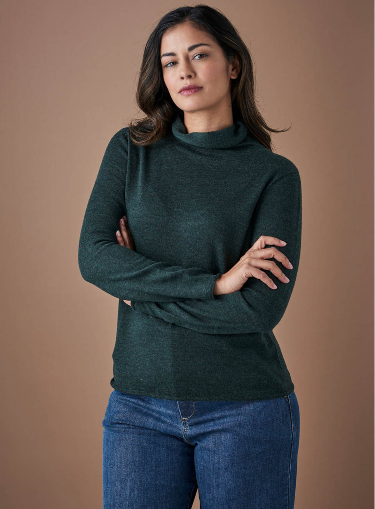UIMI ‘Rollo’ Fine Roll Neck Top Australian Merino Wool - Various Colours