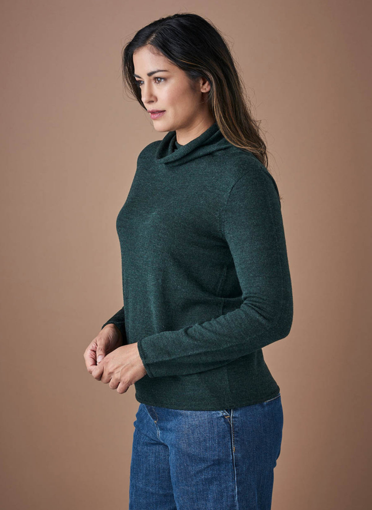 UIMI ‘Rollo’ Fine Roll Neck Top Australian Merino Wool - Various Colours