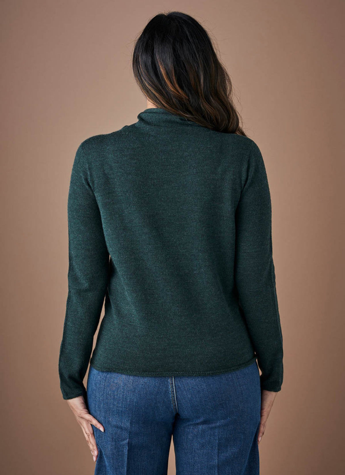 UIMI ‘Rollo’ Fine Roll Neck Top Australian Merino Wool - Various Colours