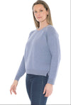JUMP Clothing Detail Reglan Pullover - Seaside Marl