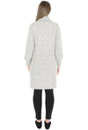 JMP Clothing Luxe Long Cardigan - Silver