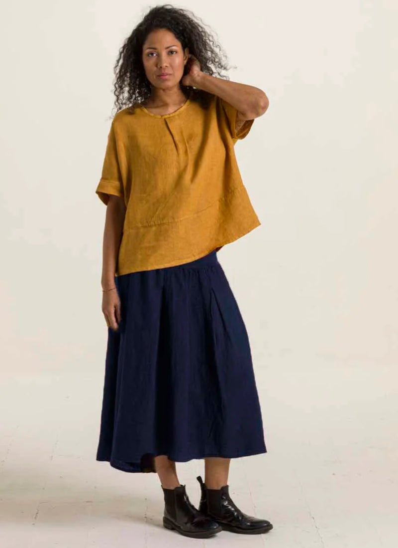 Mandorle ‘ Lucia’ Italian Linen Skirt - Various Colours