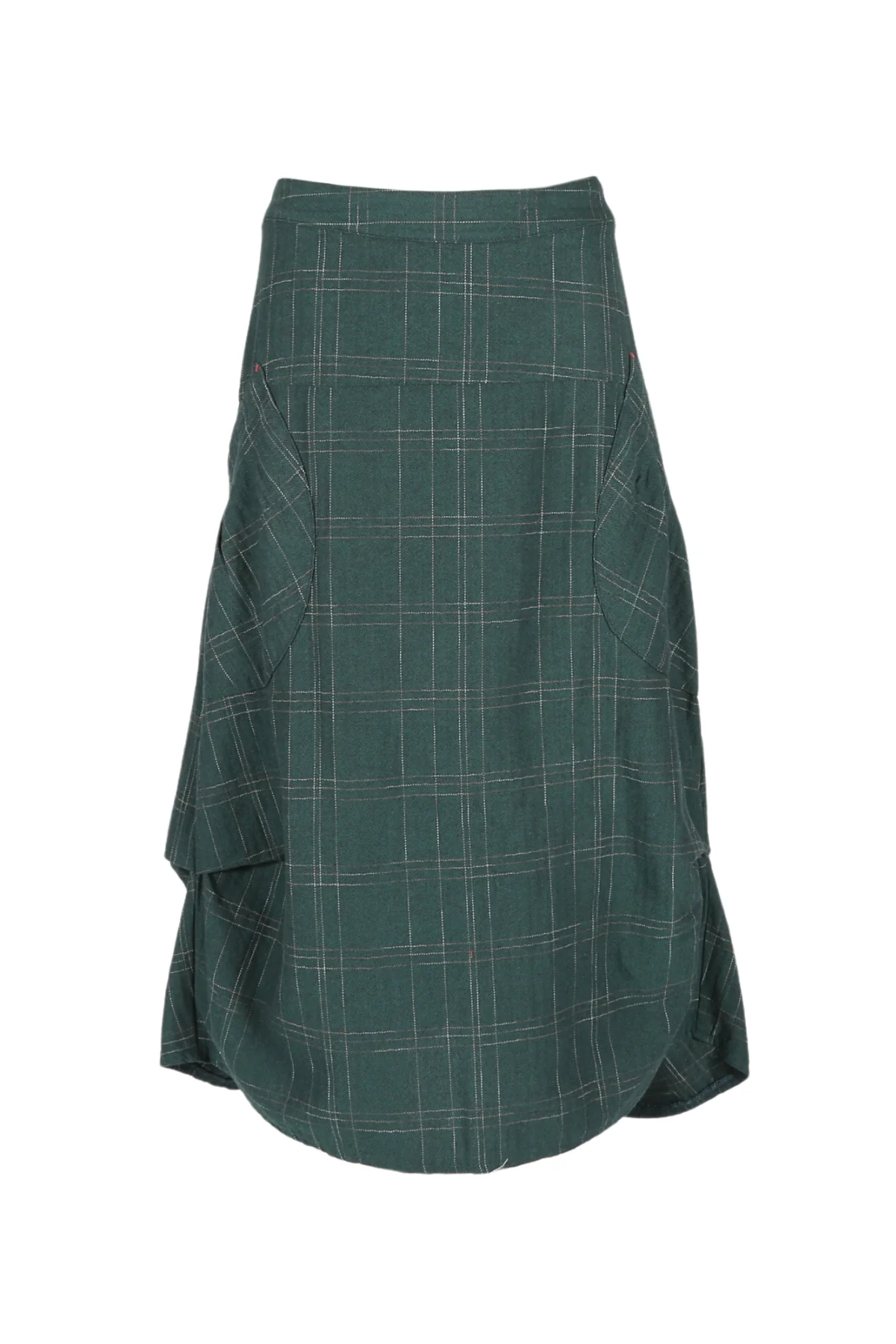 Olga De Polga - Milwaukee Cadiz - Midi Cotton Skirt - Green