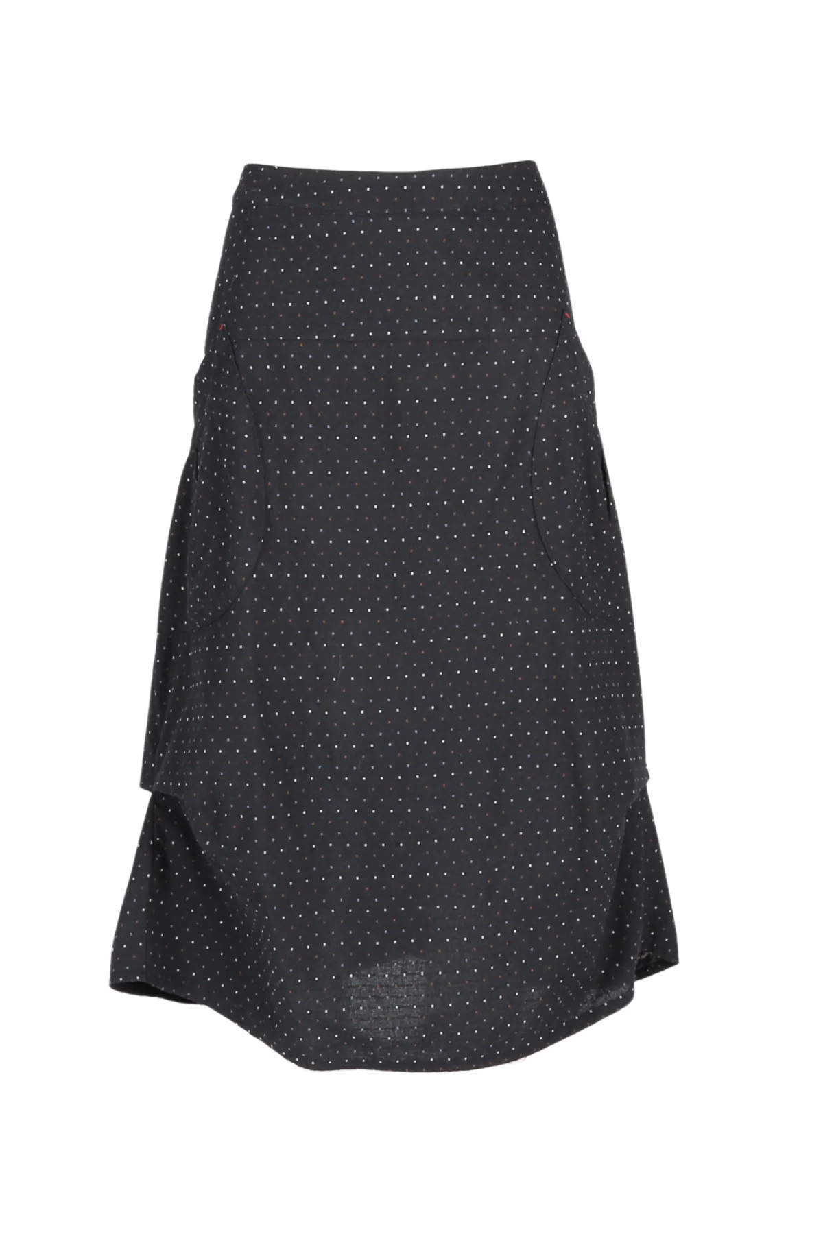 Olga De Polga - Milwaukee Astrid - Midi Cotton Skirt - Black