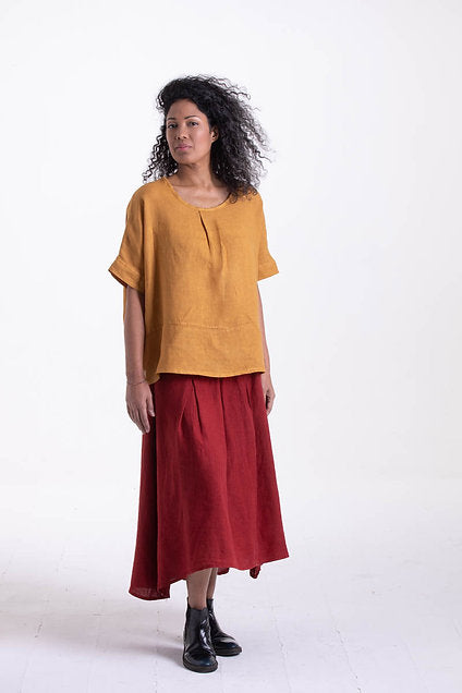 Mandorle ‘Cleo’ Linen Top - Various Colours