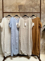 Mandorle ‘Aima’ Italian Linen Dress - Various Colours