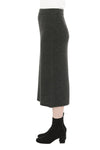 JUMP Clothing Pull On Knit Skirt - Charcoal
