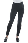 JUMP Clothing Mrl Ponte Slim Pant - Charcoal Mrl