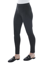 JUMP Clothing Mrl Ponte Slim Pant - Charcoal Mrl