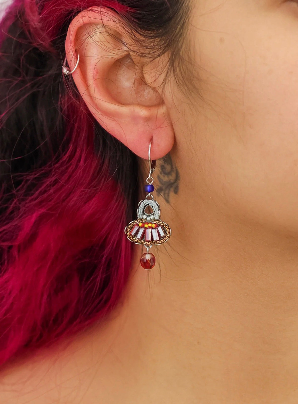 AYALA BAR - Hanging Beaded Earrings - Heatwave Beach