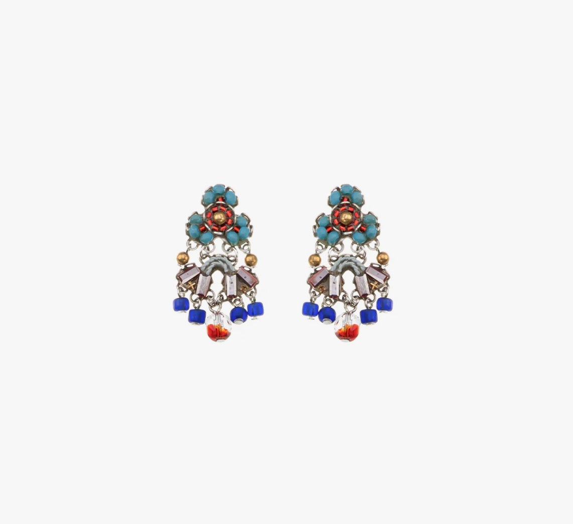 AYALA BAR - Casual Beaded Earrings - Heatwave Radiance