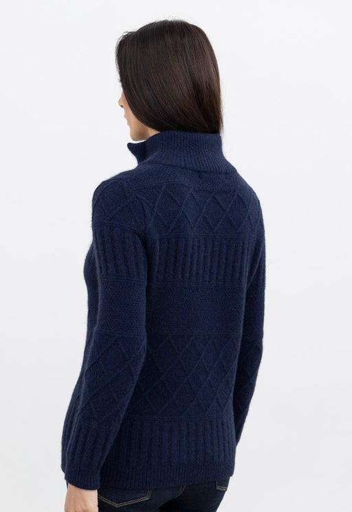Paihamu ‘Cross Stitch’ Merino Possum Jacket - Various Colours