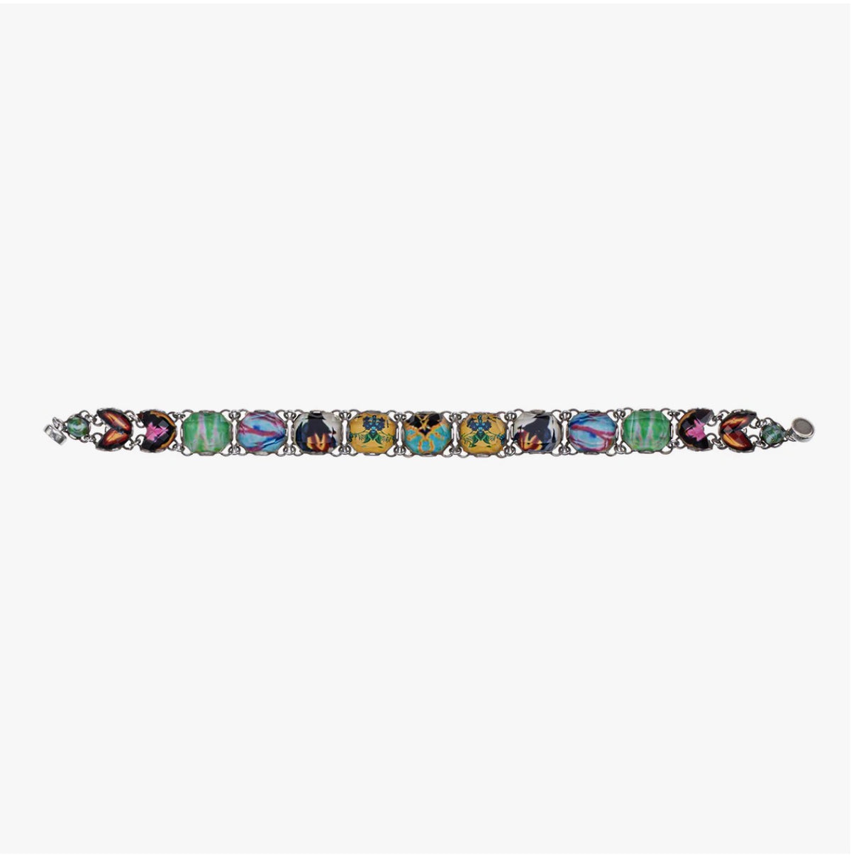 AYALA BAR - Handmade Glass Bracelet - Candy Twist Jellybean