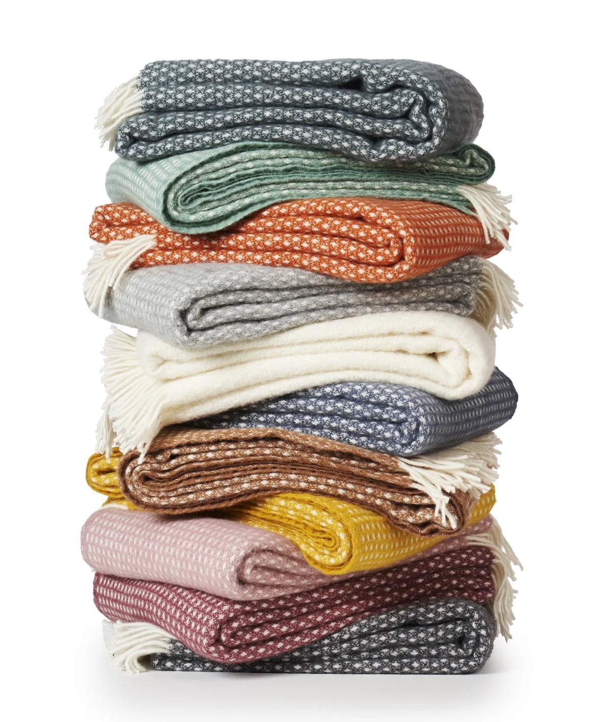Klippan ‘Knut‘ Lambs Wool Blanket - Various Colours
