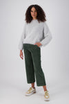 ‘Montreal’ Knit Angora Sweater - Silver Grey