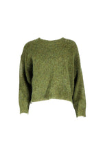 ‘Aspen’ Alpaca Knit Sweater - Moss