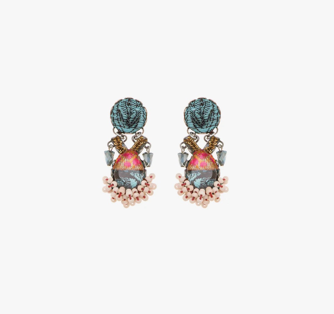 AYALA BAR - Handmade Earrings - Summer Skies Moonlight