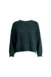 ‘Aspen’ Alpaca Knit Sweater - Teal
