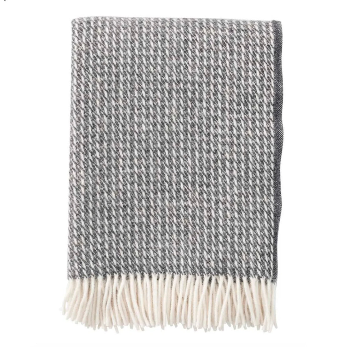 Klippan ‘Line‘ Lambs Wool Blanket - Various Colours
