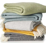 Klippan ‘Line‘ Lambs Wool Blanket - Various Colours