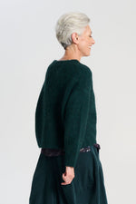 ‘Aspen’ Alpaca Knit Sweater - Teal
