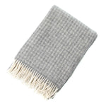Klippan ‘Loop’ Lambs Wool Blanket - Grey