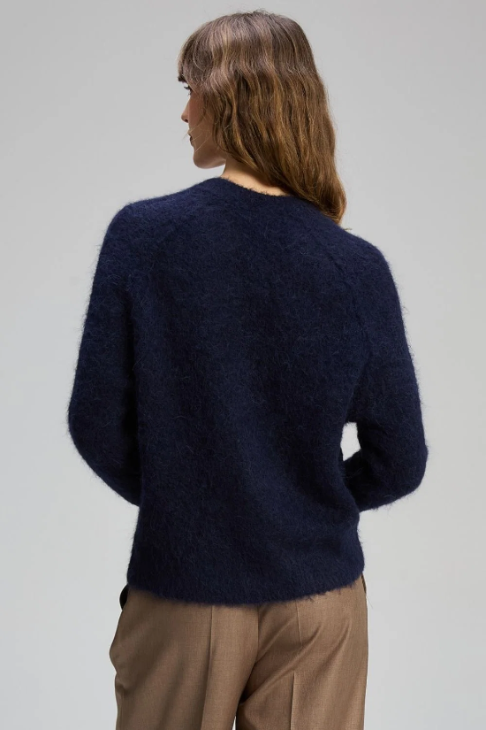 Zaket & Plover - Alpaca Cardi - Midnight