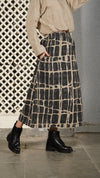 Imagine Fashion ‘Winston’ Cotton Skirt - Onyx