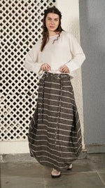 Imagine Fashion ‘Donovan’ Cotton Skirt - Onyx