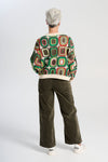 Peggy ‘Paris’ Long Pants Soft Velvet - Khaki